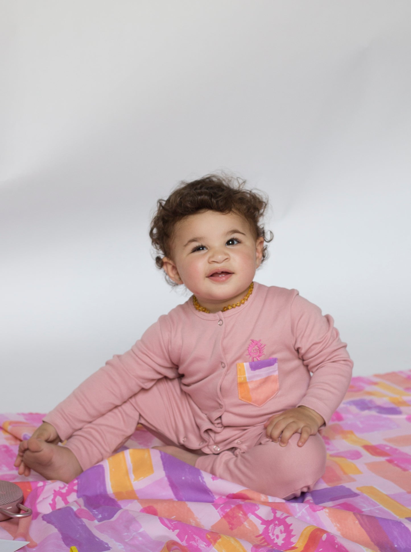 Playful Monster in Dusty Rose