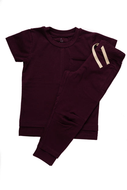 Aubergine Athleisure Set