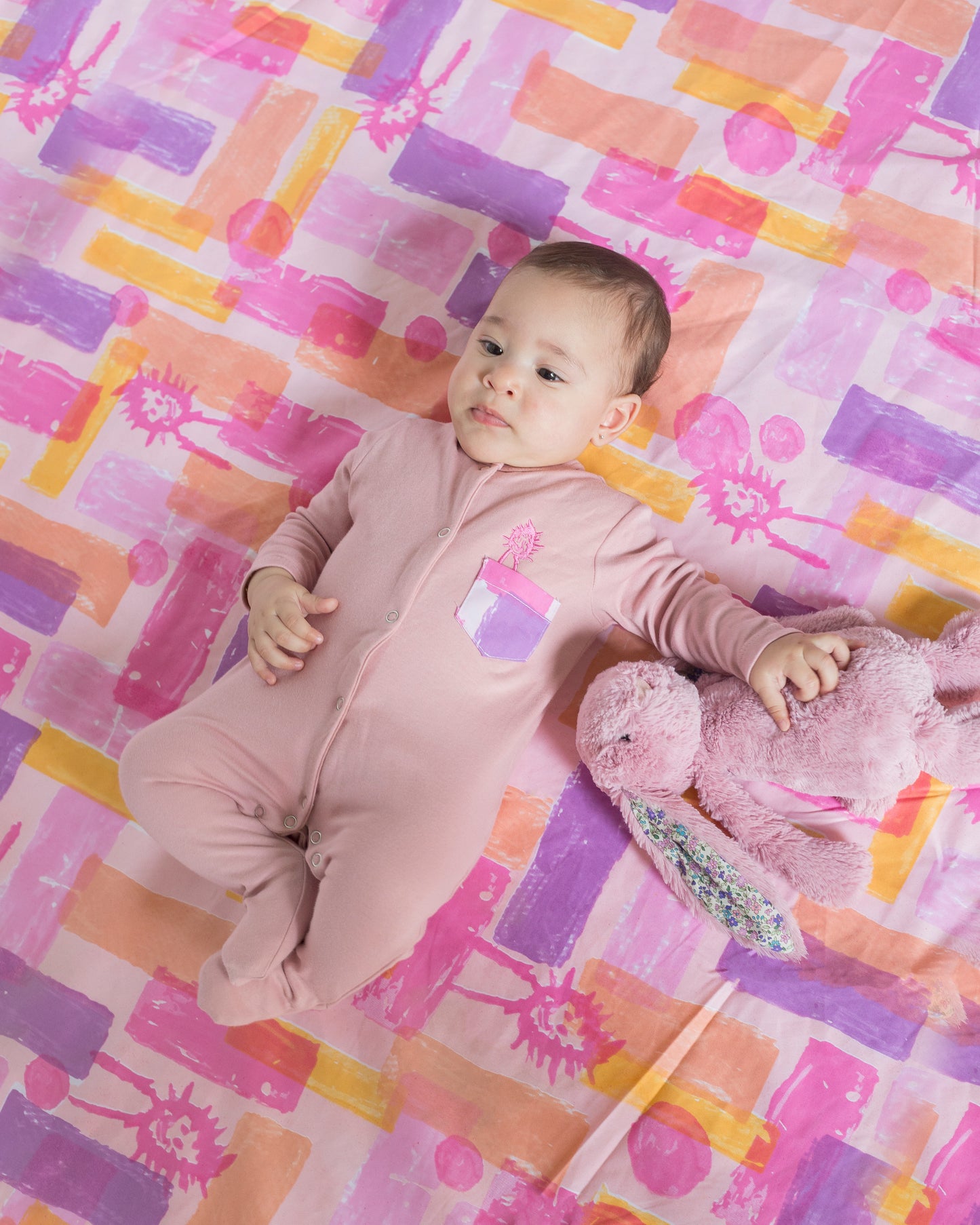 Playful Monster in Dusty Rose